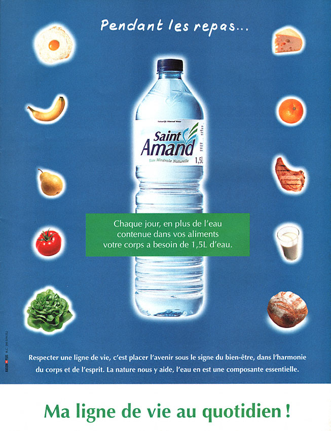 Publicit� Saint Amand 1998